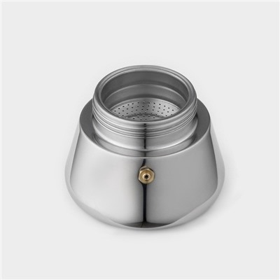 Кофеварка гейзерная Magistro Classic, на 4 чашки, 200 мл, индукция, нержавеющая сталь