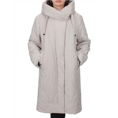 1119 LT. BEIGE Пальто зимнее облегченное женское (холлофайбер 150 гр.)