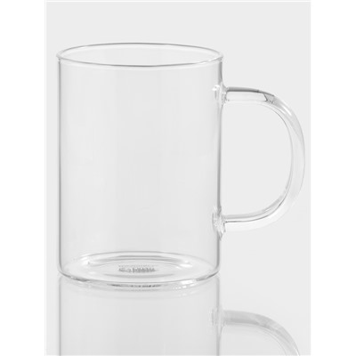 Кружка Magistro «Маг», 430 мл, 7.9×10.5х см, боросиликатное стекло, прозрачная