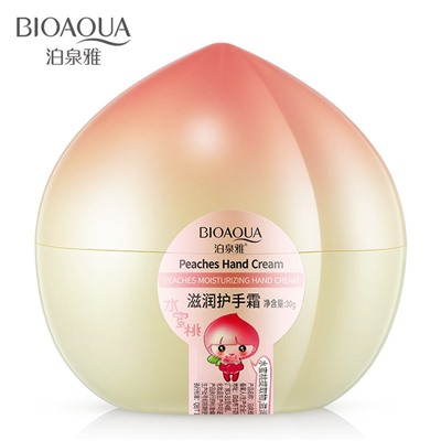 Крем для рук с экстрактом персика Bioaqua Hand Milk Peaches, 30 гр.
