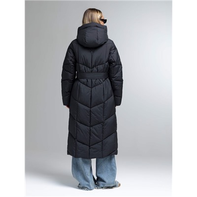 Пуховик женский черный