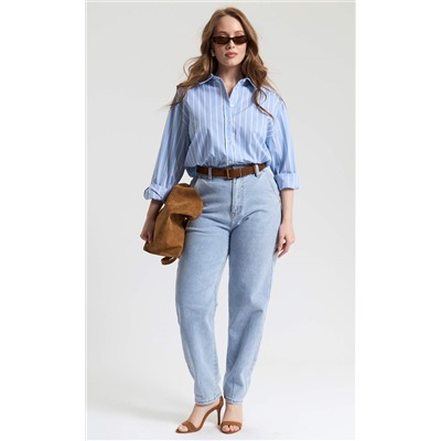 Джинсы жен. F612-01-572E l.blue