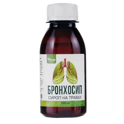 Бронхосироп на травах, БАД, 100 мл