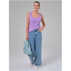 Топ трикотажный цвета орхидея