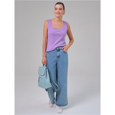 Топ трикотажный цвета орхидея