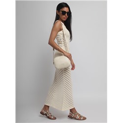 Женская кожаная сумка Richet 2819LG 891 Бежевый