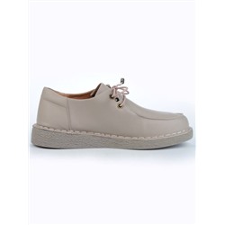 01-D7583-5 BEIGE Ботинки демисезонные женские (натуральная кожа)