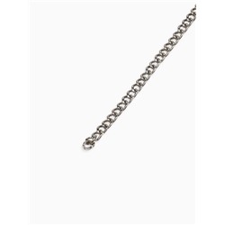 Цепочка железная без карабина на бобине, 0.11×0.11×0.1 см, L=10 м, сердце, цвет серебро