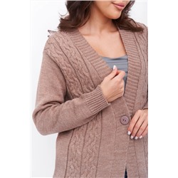 Кардиган 351834/кофе