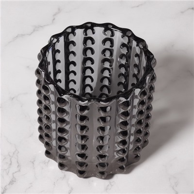 Органайзер - подставка для хранения Bubble MINI, d=9.5×9.7 см, чёрный
