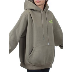 2620 GREEN Худи женское (95% хлопок, 5% спандекс)