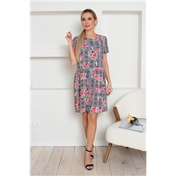 Красивое платье прямого силуэта Агнес №1