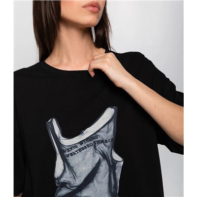 Футболка #КТ326 (1), чёрный