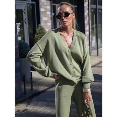 Кардиган CLAVDIE,  Олива