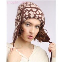 240118 Ушанка женская (56-60)