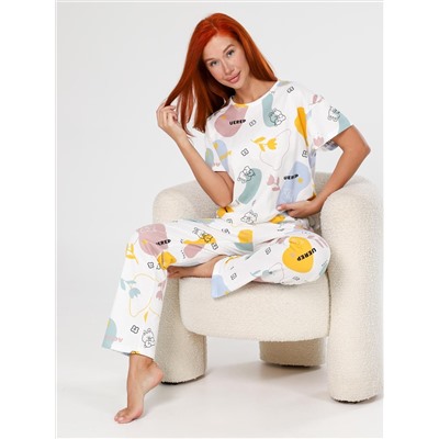 Мирин - пижама молочный