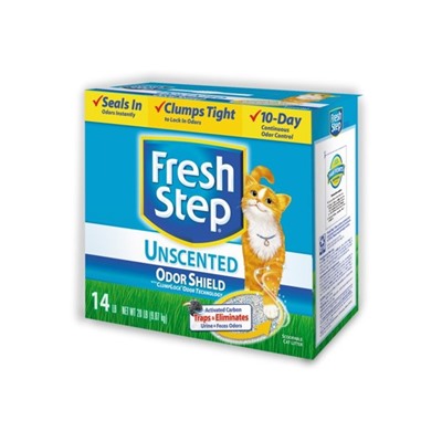 Fresh Step наполнитель КОМКУЮЩИЙСЯ д/кошек (6,35кг) /3/ 008/013107