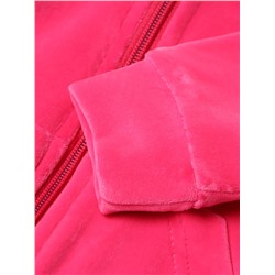 Толстовка Крошка Я Plushy, р. 74-80, фуксия