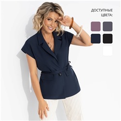 Жилет на подкладе, Слишком модно (deep blue)