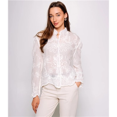 Блуза #КТ941 (1), белый