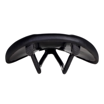 Седло велосипедное MTB карбоновое ZEON YAMANTAU TX-03B 240X140мм вес 120+/- 5 гр. чёрное /уп 20/