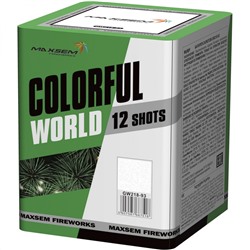 Фейерверк GW218-93 Красочный мир / Colorful World (0,8" х 12)