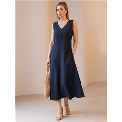 Платье из плотного лиоцелла