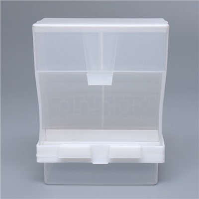 Автокормушка для птиц Пижон 8.5×8×15.4 см, белая 7