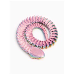 3Д - печатная игрушка «Змейка», подвижная, цвет МИКС