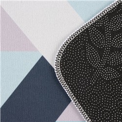 Коврики для ванной и туалета Доляна «Свэч», 2 шт., 50×80 см, 40×50 см