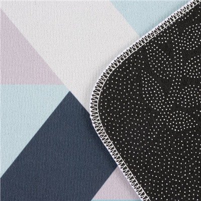 Коврики для ванной и туалета Доляна «Свэч», 2 шт., 50×80 см, 40×50 см
