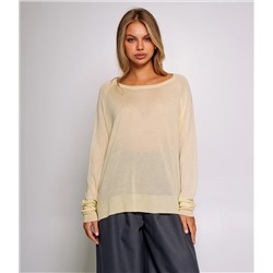 Джемпер #ОКТ155002, жёлтый