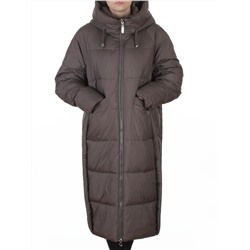 8891 DK. GRAY Пальто зимнее женское (200 гр. холлофайбер)