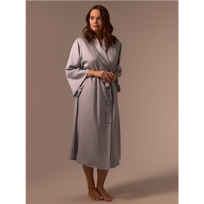 Халат домашний женский SL Modal Home, серый