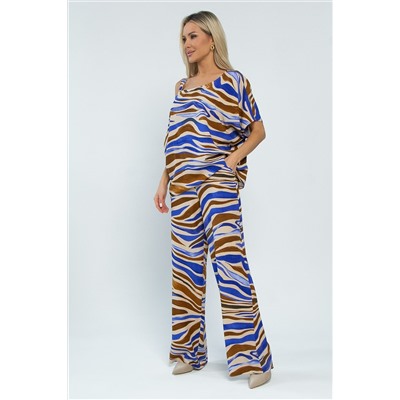 Костюм Асвари (сине-коричневый) К15338-5М