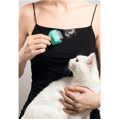 Многоразовый ролик для чистки одежды