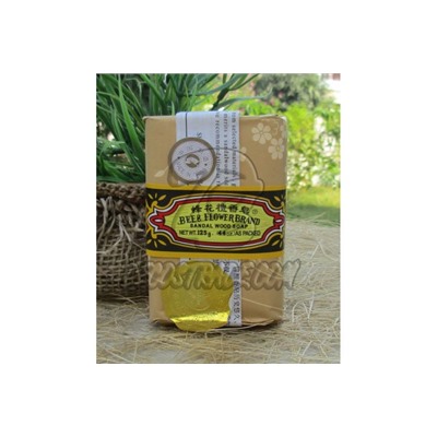 Сандаловое мыло от Bee & Flower Brand, Sandal Wood Soap, 125 гр