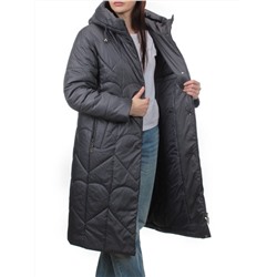 TR-2301 DK. GRAY Пальто зимнее женское (верблюжья шерсть)