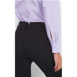 Брюки женские укороченные F222-0822 чёрные