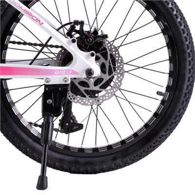 Велосипед 20" R20W COMIRON RAPID NEW розовый белый