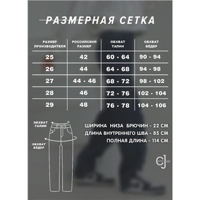 Женские джинсы прямые тонкие CRACPOT