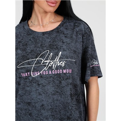 Монифа - туника антрацитовый