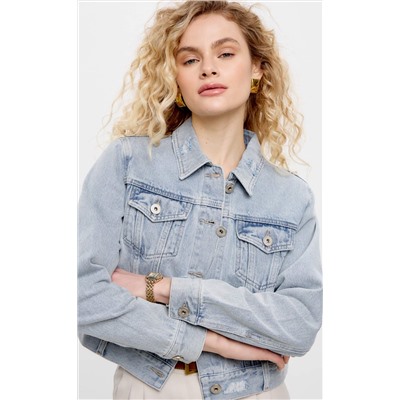 Куртка джинс P512-1201 l.blue
