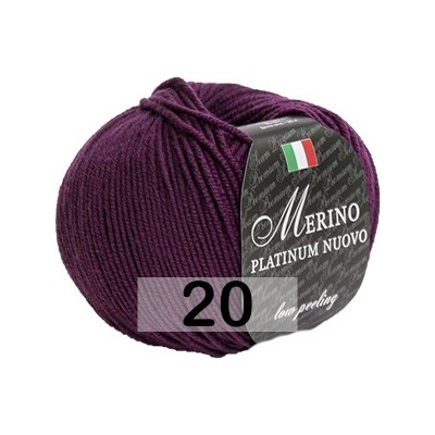 Пряжа Сеам Merino Platinum Nuovo