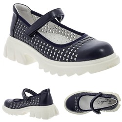 Туфли перф Kenka 20822-07 navy ( 3,0)