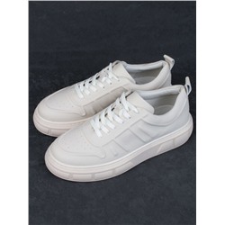 05-PDL255-2 BEIGE Кроссовки женские (натуральная кожа)