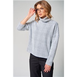 Laikony L-001-1 клетка_графит, Джемпер