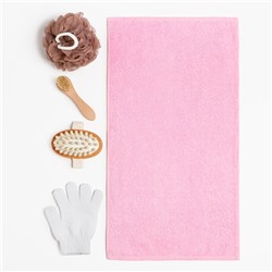 Подарочный набор «Этель» Enjoy the moment: полотенце 30×60 см и банные и аксессуары