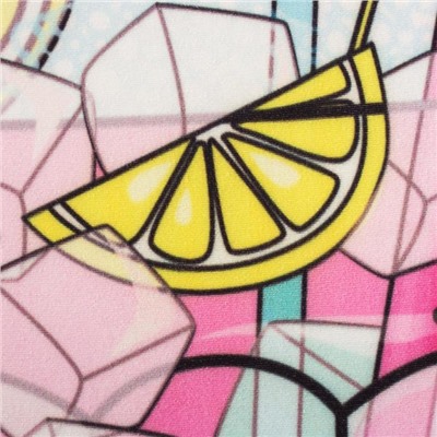 Полотенце пляжное «Этель. Коктейль», 110×150 см