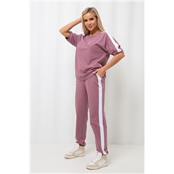 Костюм спортивный с лампасами Лаванда №11